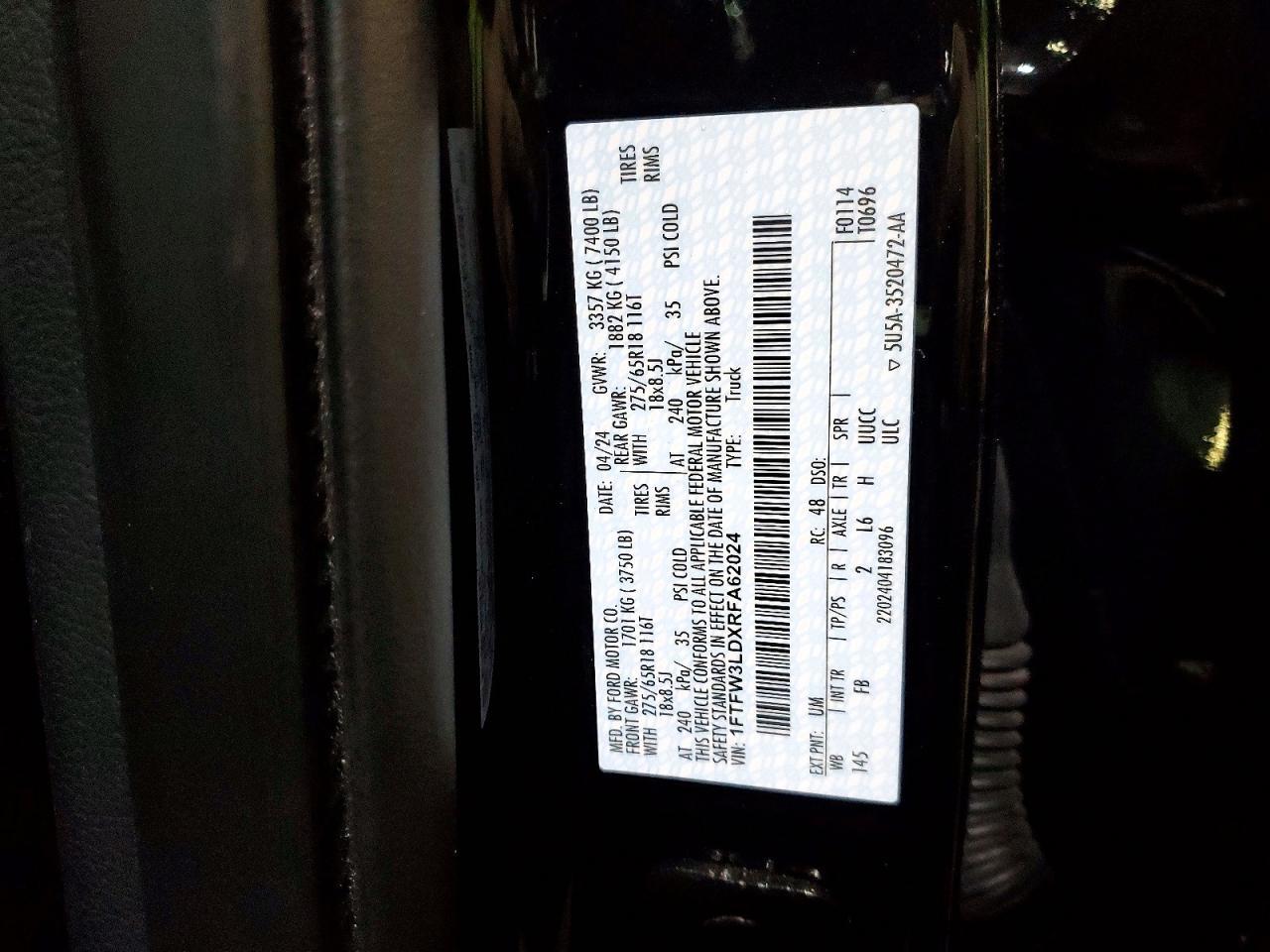 2024 Ford F150 XLT