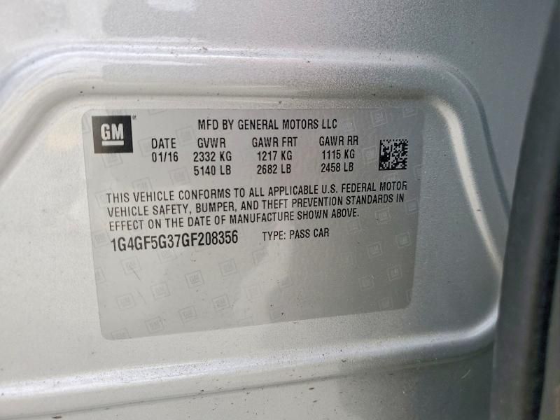 2016 Buick Lacrosse Premium