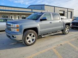 Salvage trucks for sale at Earlington, KY auction: 2015 Chevrolet Silverado K1500 LT