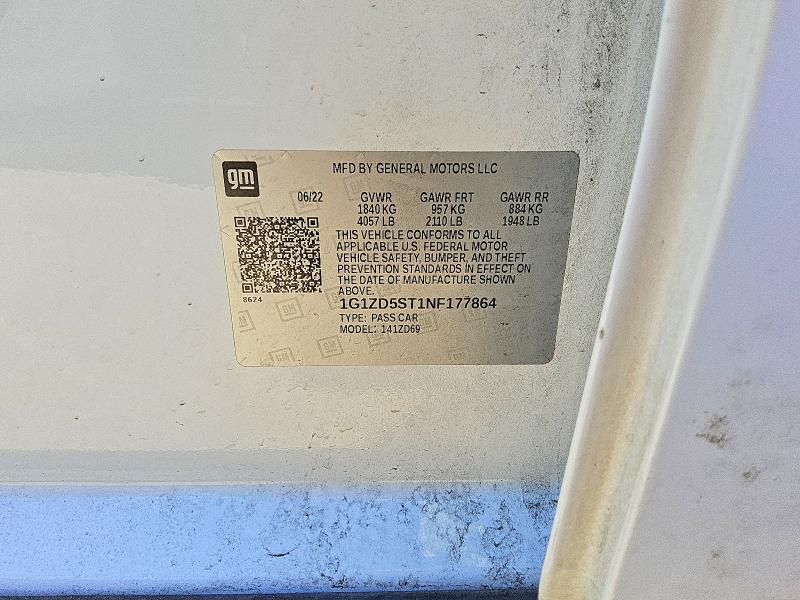 2022 Chevrolet Malibu lt