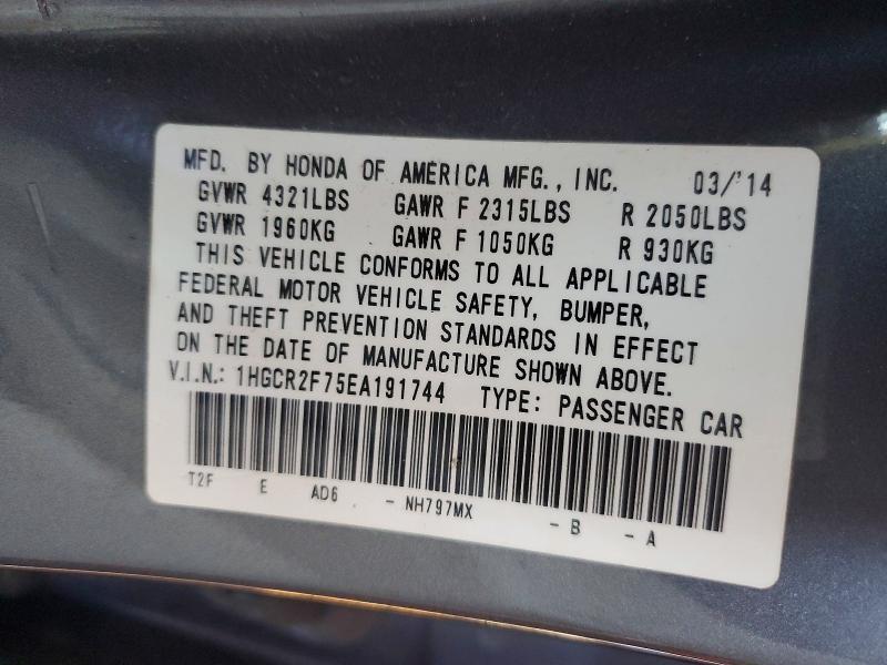 2014 Honda Accord ex
