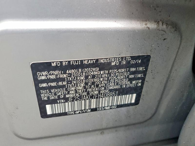 2015 Subaru Forester 2.5i Limited