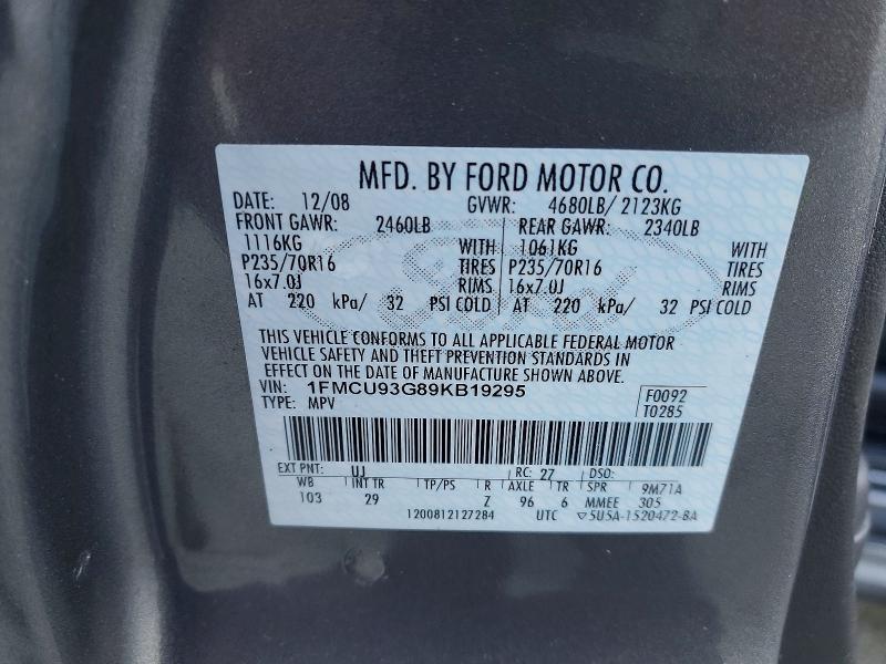 2009 Ford Escape xlt