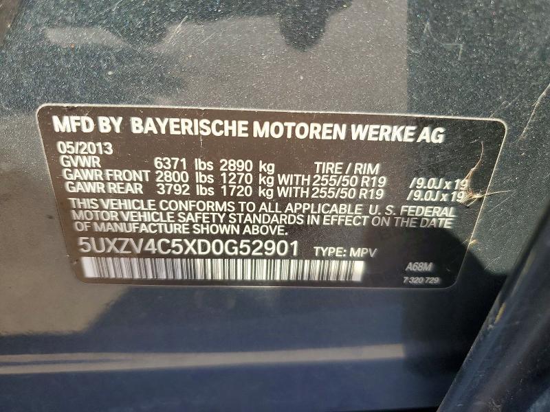 2013 BMW X5 Xdrive35i