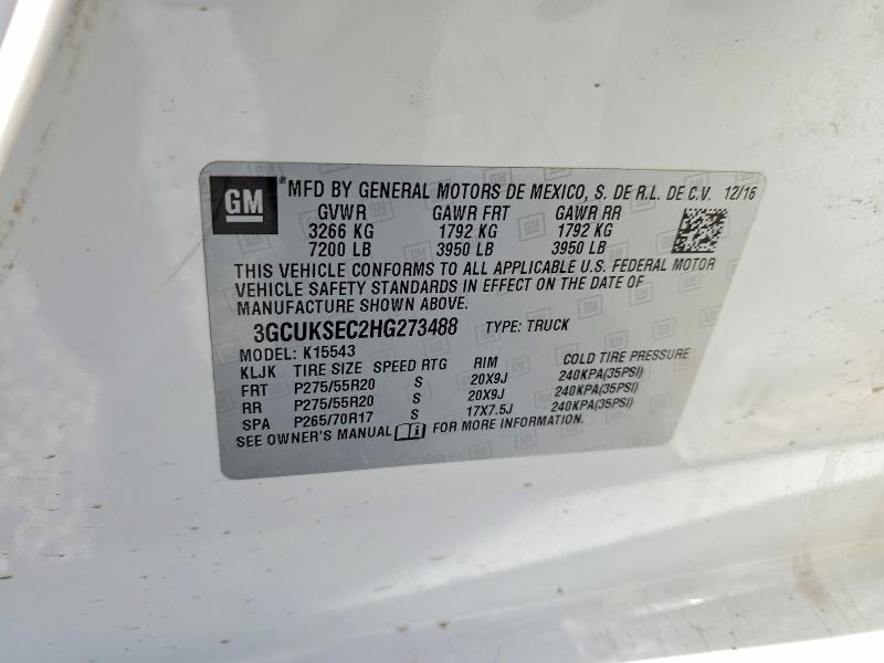2017 Chevrolet Silverado K1500 LTZ
