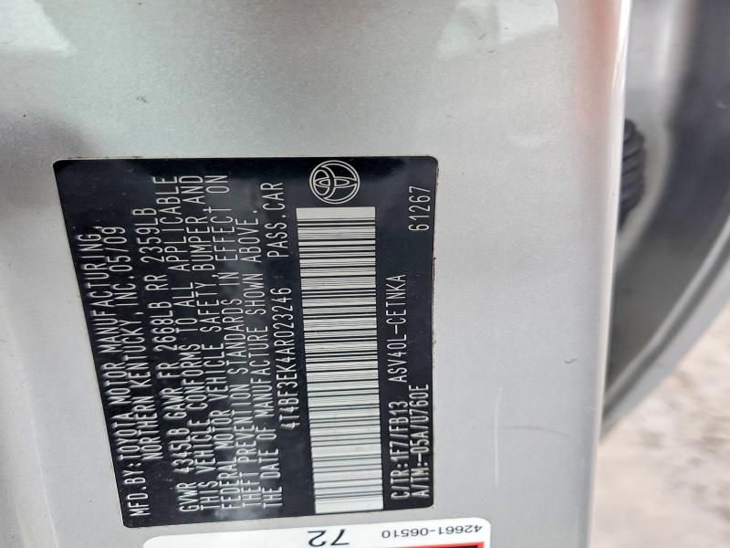 2010 Toyota Camry Base