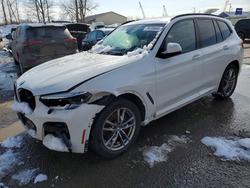 BMW salvage cars for sale: 2021 BMW X3 Xdrivem40i