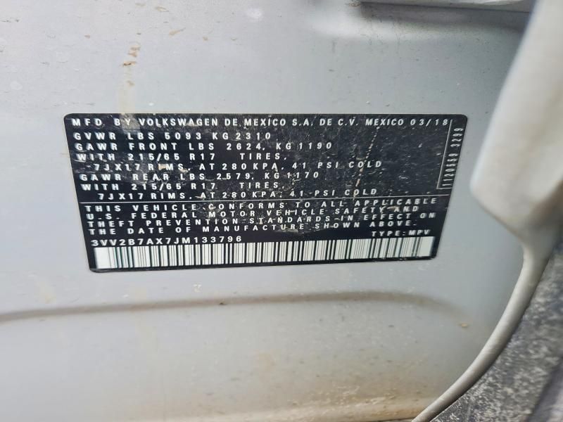 2018 Volkswagen Tiguan se