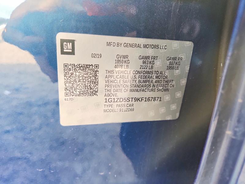 2019 Chevrolet Malibu lt