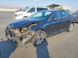 Salvage cars for sale from Copart Fresno, CA: 2015 KIA Optima sx