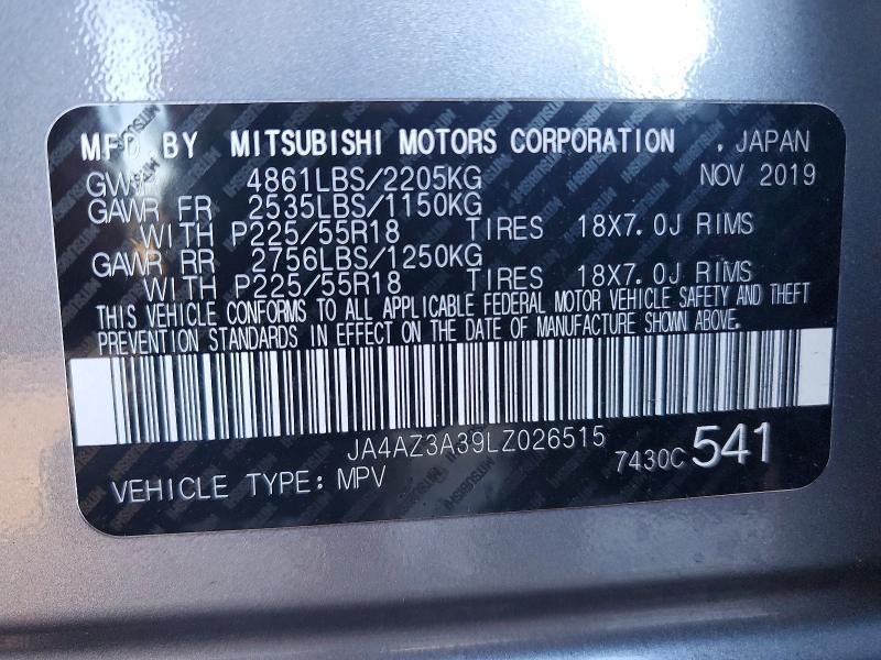 2020 Mitsubishi Outlander se