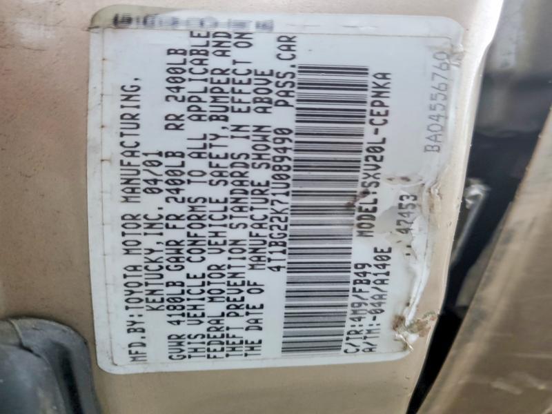 2001 Toyota Camry ce
