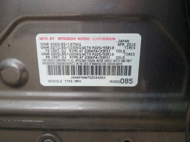 2016 Mitsubishi Outlander Sport sel
