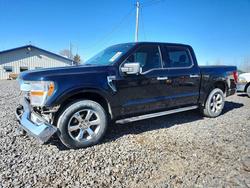 Salvage trucks for sale at Pekin, IL auction: 2021 Ford F150 Supercrew