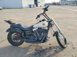 Salvage cars for sale from Copart Sacramento, CA: 2015 Harley-Davidson Fxdwg Dyna Wide Glide