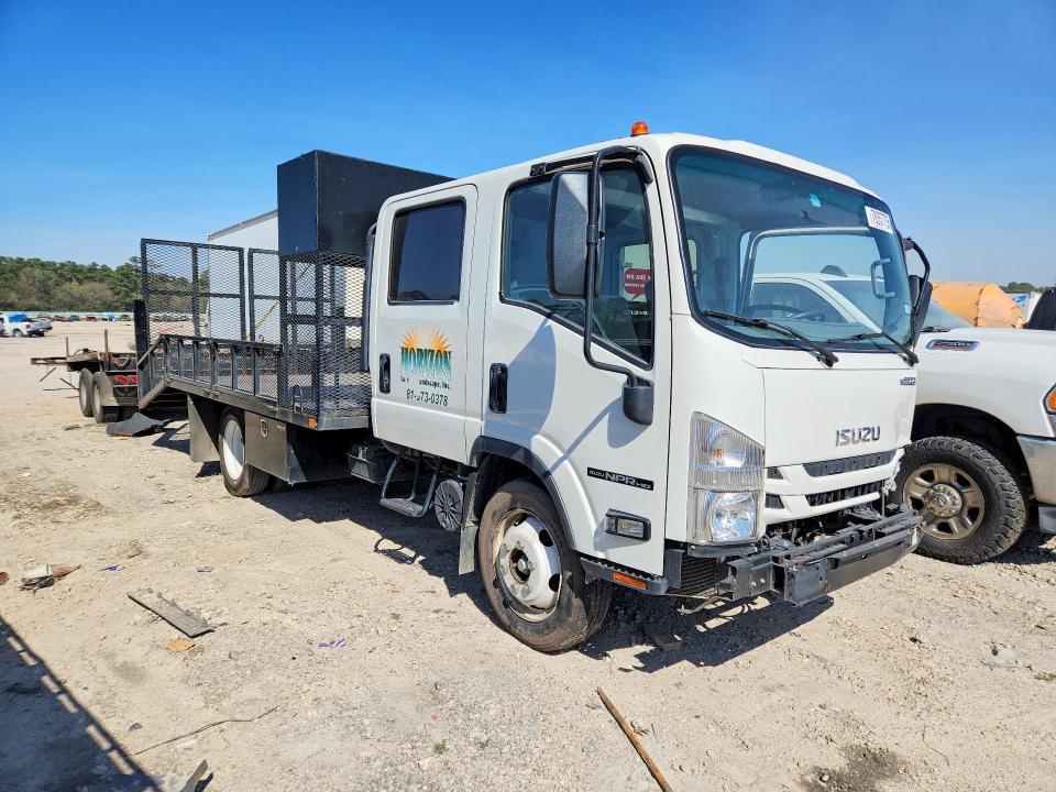 2019 Isuzu Npr hd Crew cab Flatbed Truck