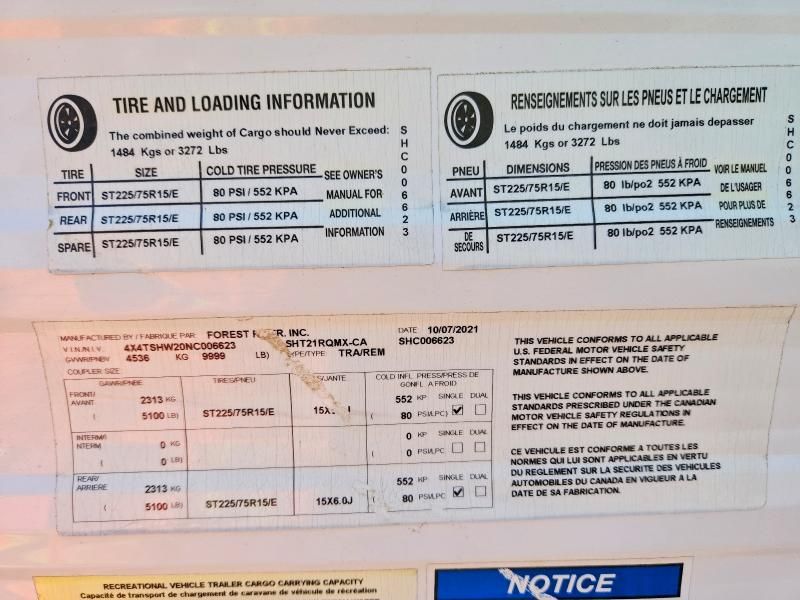 2022 Foresriver 2022 Forest River Shockwave Camper