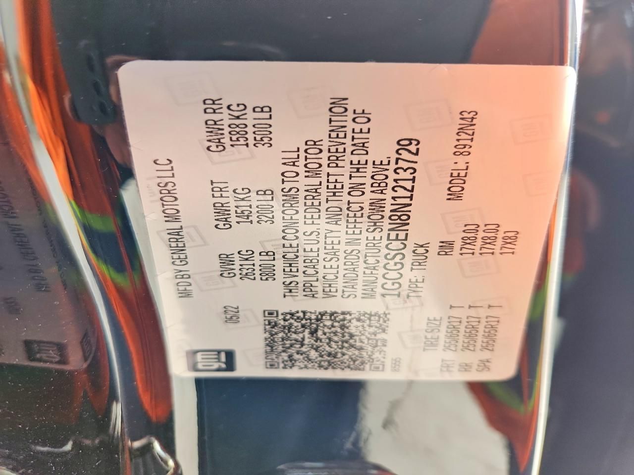 2022 Chevrolet Colorado lt