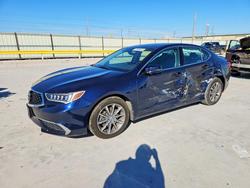 Salvage cars for sale from Copart Haslet, TX: 2019 Acura TLX