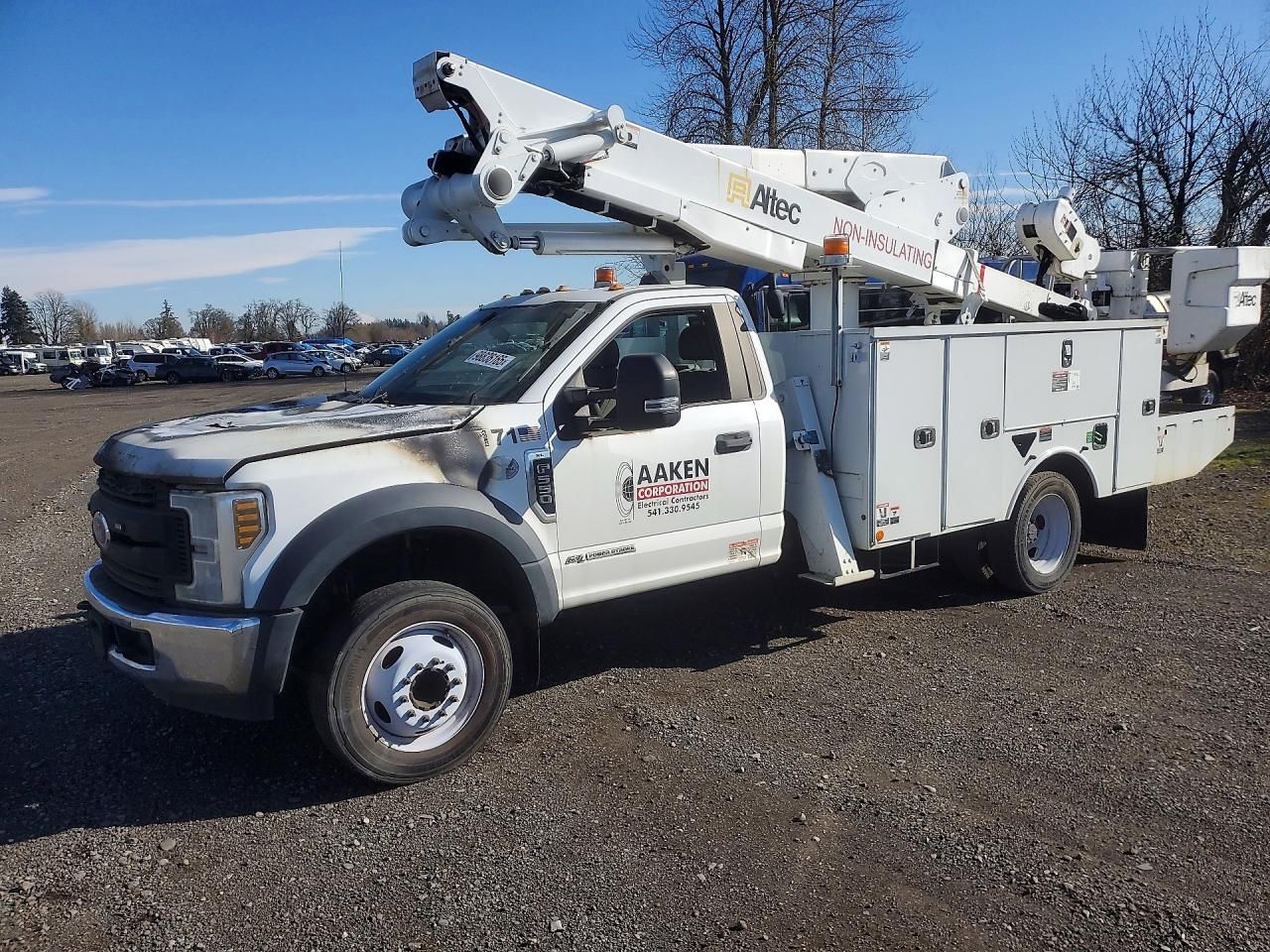 2019 Ford F550 Bucket Truck