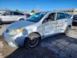 Salvage cars for sale from Copart Littleton, CO: 2005 Toyota Corolla Matrix xr