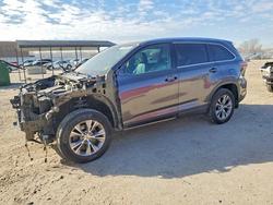 2015 Toyota Highlander xle en venta en Kansas City, KS
