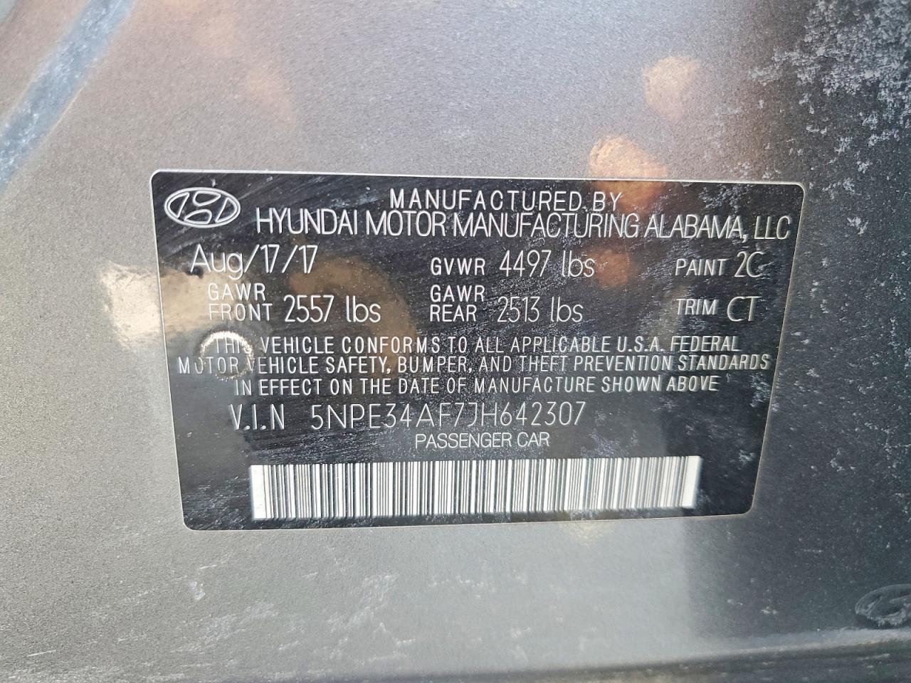2018 Hyundai Sonata Sport