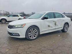 Volkswagen salvage cars for sale: 2017 Volkswagen Passat sel Premium