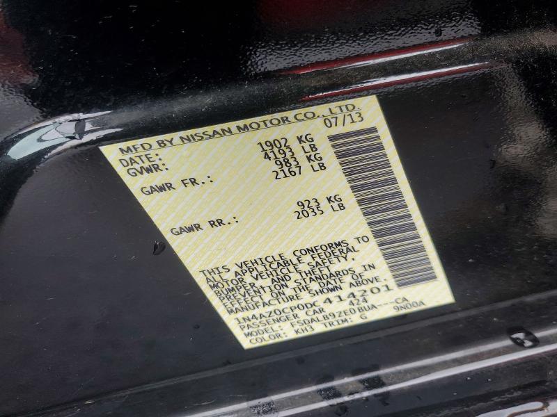 2013 Nissan Leaf s