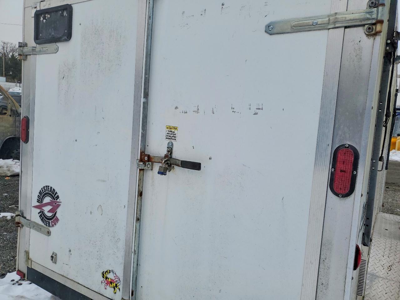 2017 Homesteader 716PT Enclosed Cargo Trailer