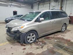Toyota Sienna salvage cars for sale: 2017 Toyota Sienna