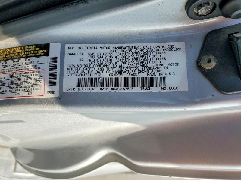 2005 Toyota Tacoma Prerunner Access cab