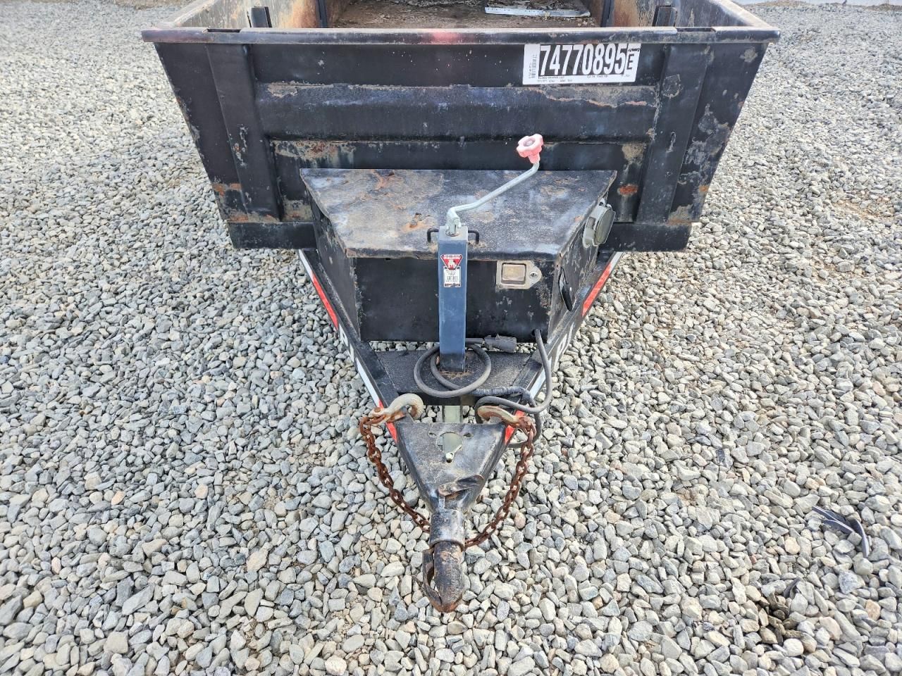 2012 PJ 1982 pj Dump Trailer