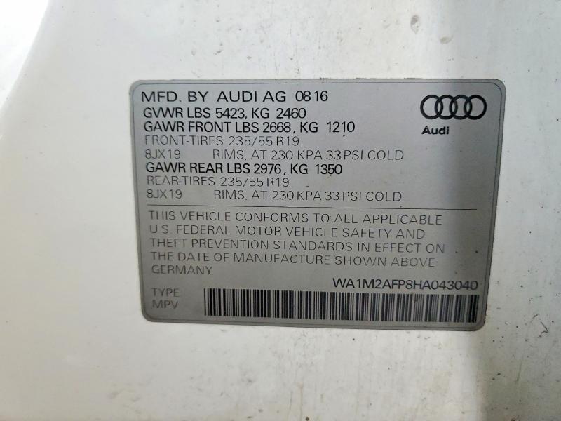 2017 Audi Q5 Premium Plus
