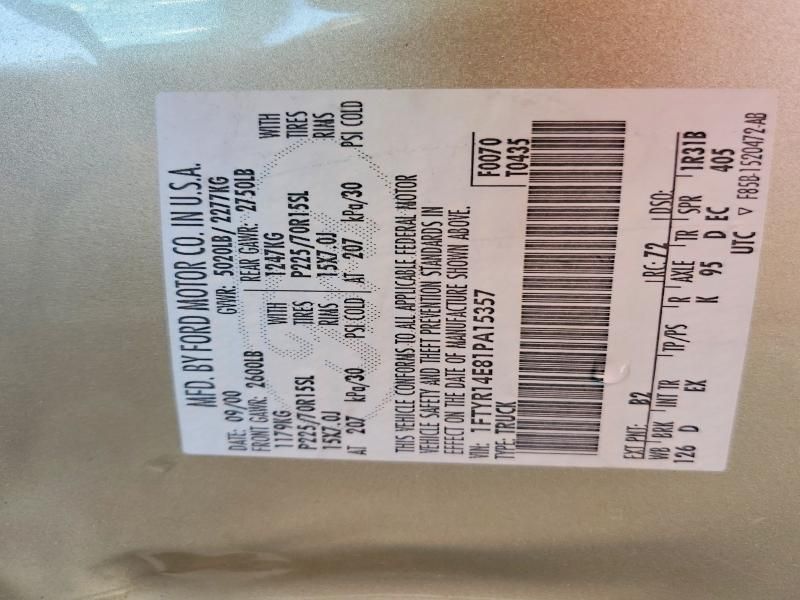 2001 Ford Ranger Super cab