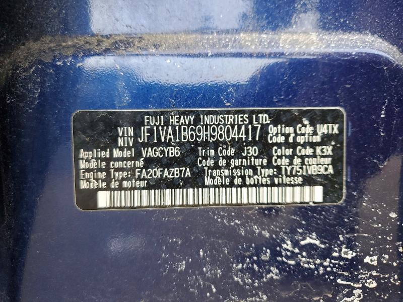 2017 Subaru WRX