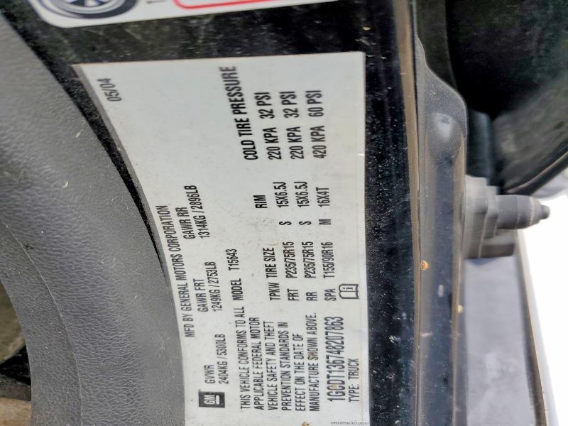 2004 Chev Colorado