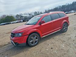 Salvage cars for sale from Copart Charles City, VA: 2016 Dodge Journey Crossroad