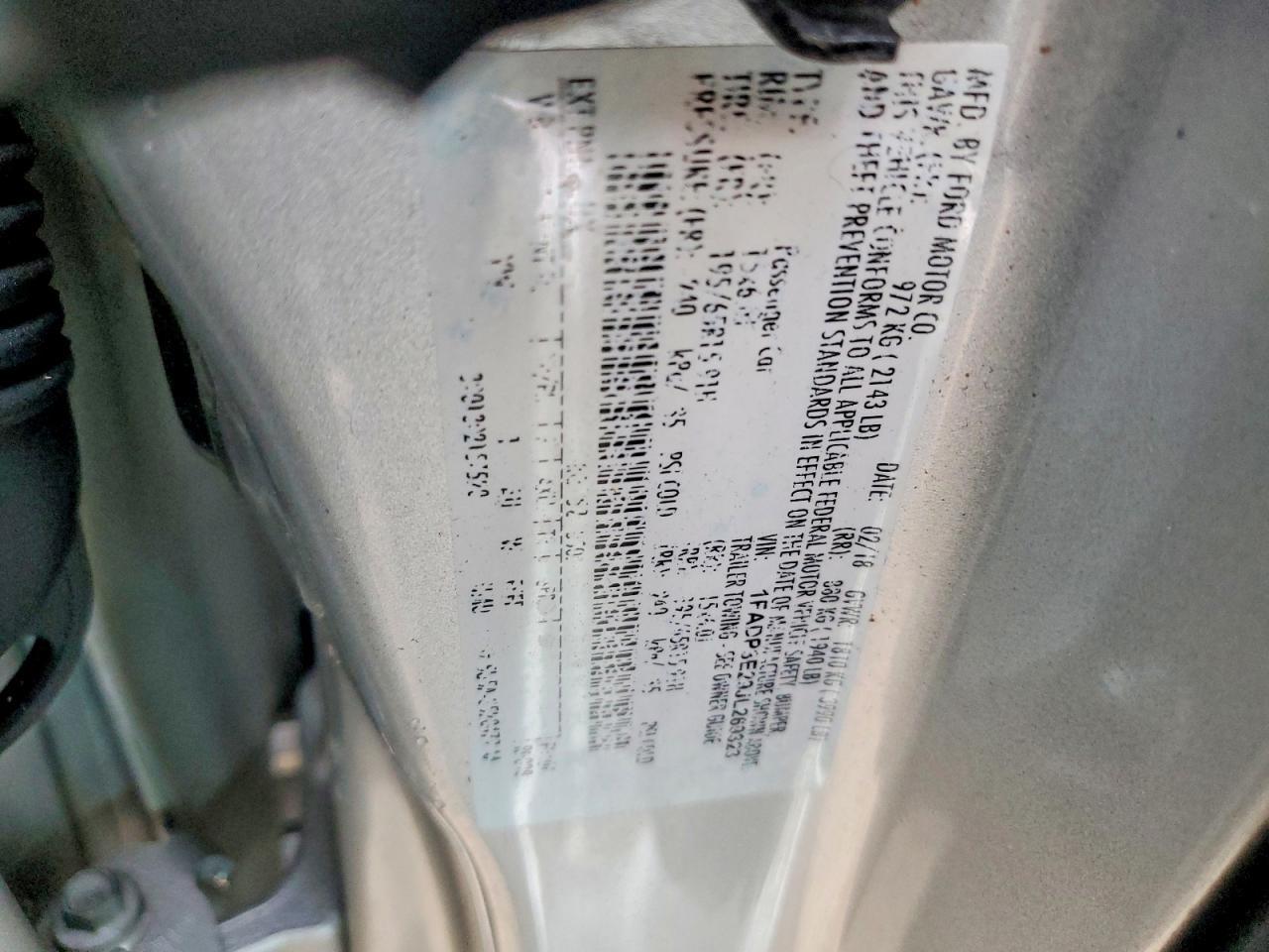 2018 Ford Focus s
