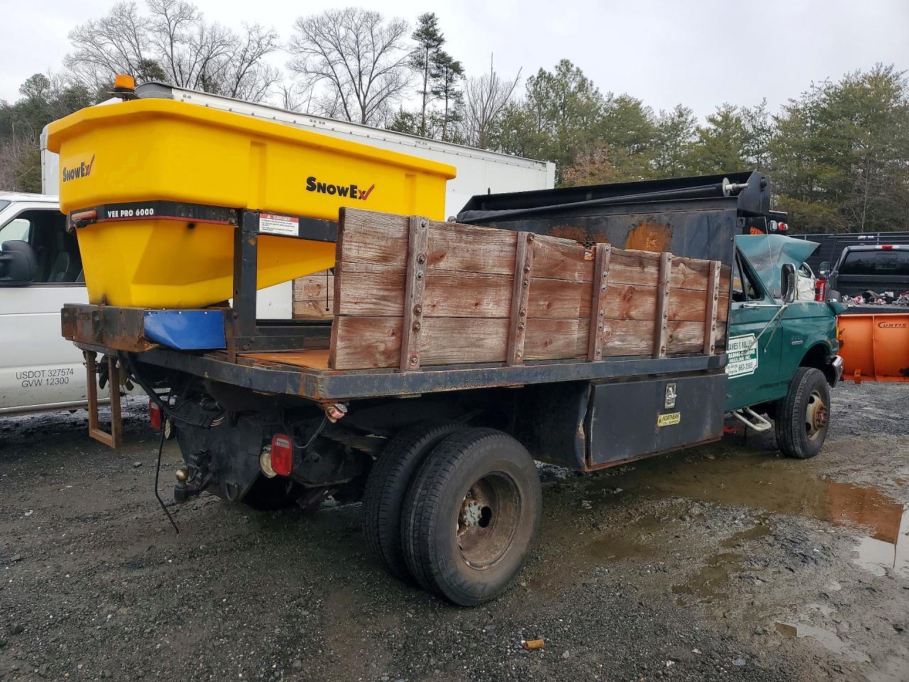 1990 Ford F350 Super Duty Flatbed Truck