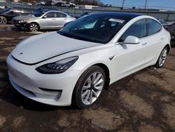 Tesla salvage cars for sale: 2020 Tesla Model 3