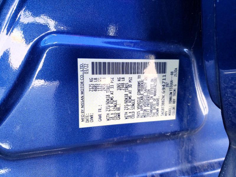 2022 Nissan Rogue sv