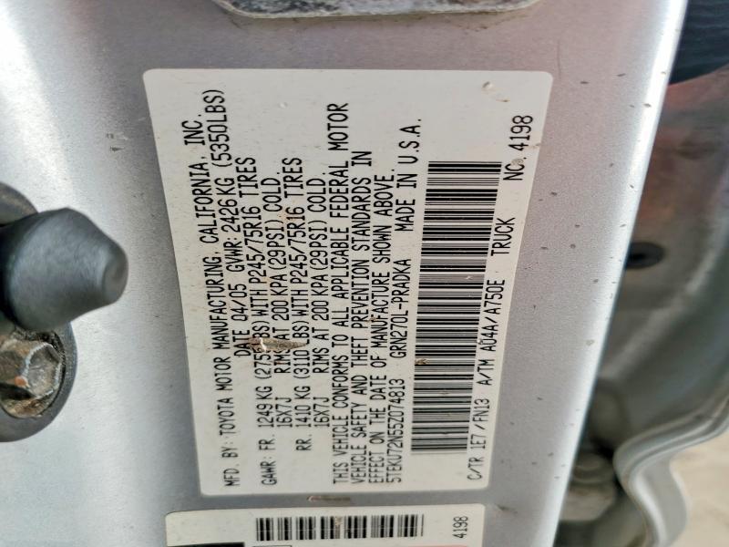 2005 Toyota Tacoma Prerunner V6