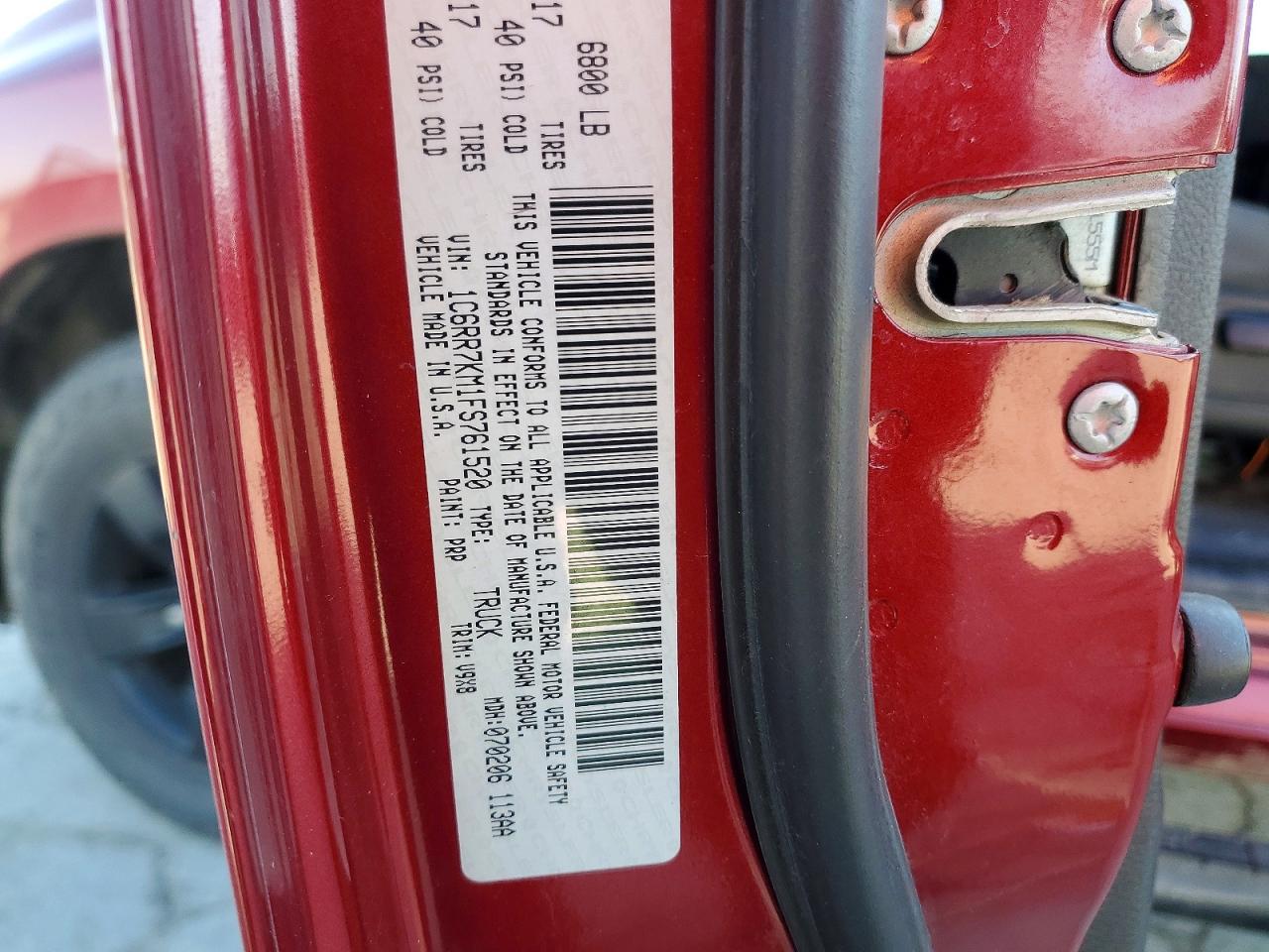 2015 Dodge RAM 1500 ST