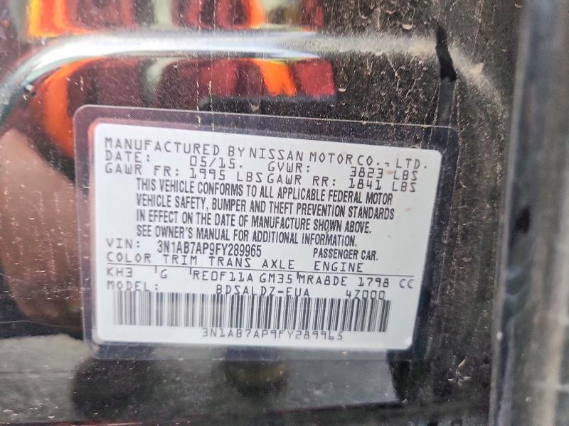 2015 Niss Sentra s