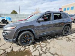 Salvage cars for sale from Copart Littleton, CO: 2016 Jeep Cherokee Latitude