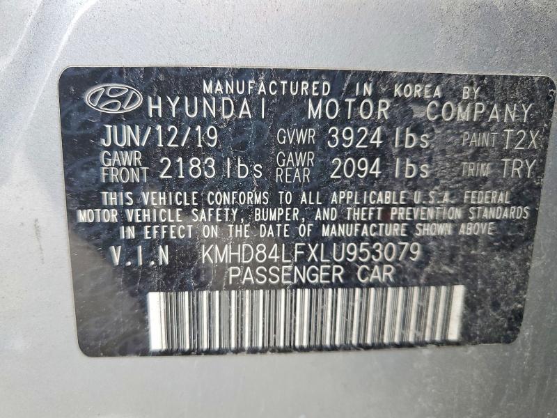 2020 Hyundai Elantra sel