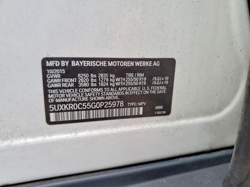 2016 BMW X5 Xdrive35i