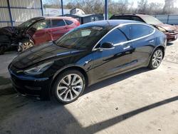 Tesla Model 3 Vehiculos salvage en venta: 2018 Tesla Model 3