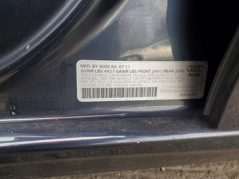 2012 Audi A4 Premium